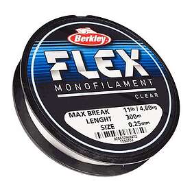 Berkley Flex Monofilament 300 M Durchsichtig 0.250 mm