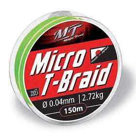 Magic Trout Micro T-braid 150 M Grönt 0,050 mm