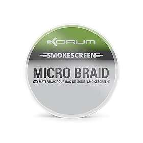 Korum Smokescreen Micro Braided Line 10 M Grå 0.250 mm