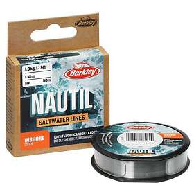 Berkley Nautil Inshore 50 M Fluorocarbon Durchsichtig 0,400 mm