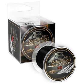 Mikado Nihonto Octa Braided Line 300 M Svart 0.230 mm