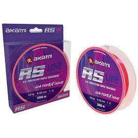 Akami Rs Monofilament 3000 M Rosa 0,145 mm