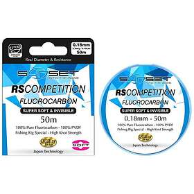 Sunset Super Soft Rs Competition 25 M Line Durchsichtig 0,280 mm
