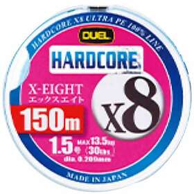 Duel Hardcore X8 Braided Line 150 M Rosa 30 Lbs