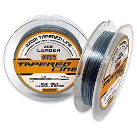 ASSO 220 M Tapered Leader Svart 0.230-0.570 mm