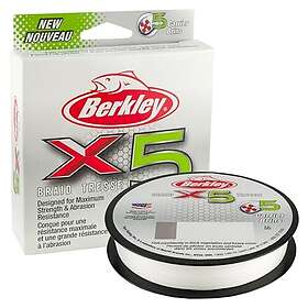 Berkley X5 Braid 150 M Durchsichtig 0.140 mm