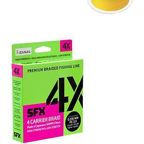 Sufix Sfx 4x 320 M Braided Line Durchsichtig 0,370 mm