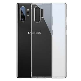 Baseus Simple Series Case Transparent Gel TPU Skal till Galaxy Note 10 Plus Genomskinlig