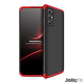 360 Skyddsfodral Fram och bak Skal Fodral Samsung Galaxy S20 Plus Svart-röd