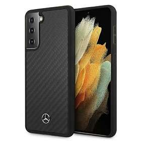 Mercedes Dynamic Line Carbon Hard Case Galaxy S21 5G Svart MEHCS21SRCABK