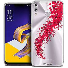 Caseink fodral för Zenfone 5 ZE620KL (6,2) fodral [kristallgel HD mönster kollektion kärlek Saint Valentine design Tornado mjuk ultratunn tr