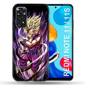 Fodral för Xiaomi Redmi Note 11/11S Manga Dragon Ball Sangohan lila