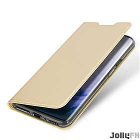 Skin Pro Bookcase typväska till LG G8 ThinQ Gyllene