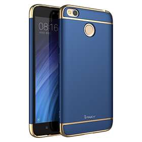 iPaky 3 i 1 elegant 3-deligt hårt fodral Xiaomi Redmi 4X Blå