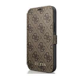 4G bokfodral till iPhone 12/12 Pro Brun GUFLBKSP12M4GB