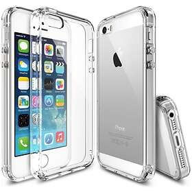 Fusion PC Väska med TPU Bumper för iPhone SE / 5S / 5 Klar