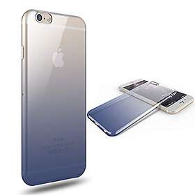 Case skyddsskal för iPhone 8, silikon, tvåfärgad, mjuk, svart