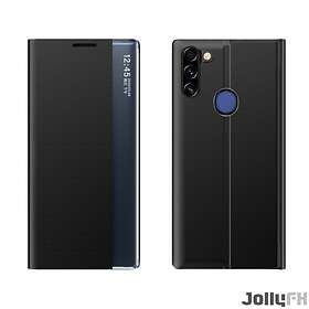 New Sleep Case Bookcase Type Case med cykelställ funktion för Samsung Galaxy A11 / M11 Svart