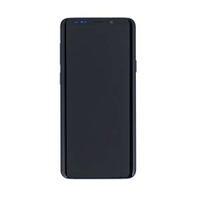 LCD-skärm Touch Unit Galaxy S9 Plus G965 Blå (Service Pack)