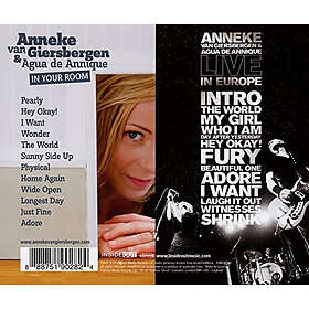 Anneke Van Giersbergen In Your Room & Live Europe 2CD