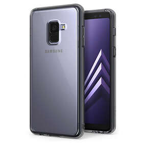 Ringke Fusion PC Väska med TPU Bumper för Galaxy A8 2018 A530 Grå