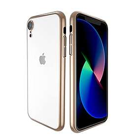 Angelston Case Kompatibel med iPhone XR, Hårt skyddsfodral med elektropläterad spegel för iPhone XR, Stötsäker reptålig väska Guld