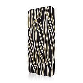 Signature Series Slim-Fit fodral för HTC One M7 Golden Zebra