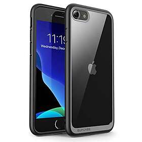 Skal för iPhone SE 2022, iPhone SE 2020, iPhone 8, iPhone 7 [UB Style] Ultratunt Transparent Stötsäkert Bumper TPU Skydd (Svart)