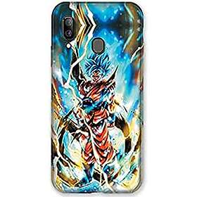 Fodral för Galaxy A20e Manga Dragon Ball Sangoku vit