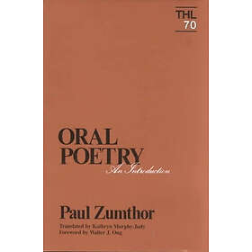 Paul Zumthor: Oral Poetry