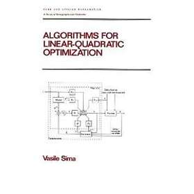 Vasile Sima: Algorithms for Linear-Quadratic Optimization