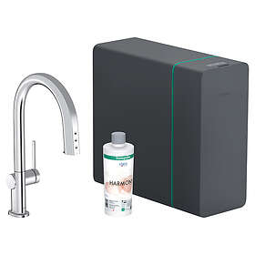 Hansgrohe Köksblandare Aqittura M91 SodaSystem 210 Utdragbar Pip 1jet sBox 210, utdragbar pip, 1jet, 76836000
