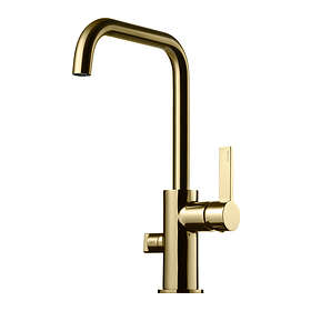 Tapwell Kjøkkenbatteri ARM584 med Diskmaskinsavstängning Honey Gold 9426302