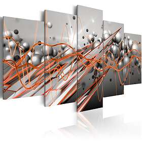 Arkiio Akrylglastavla Orange Stream 100x50 Foto på akryl 200x100 A3-Acrylglasbild238