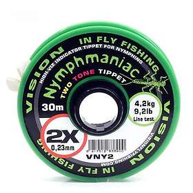Vision Nymphmaniac Two Tone tippet 4X