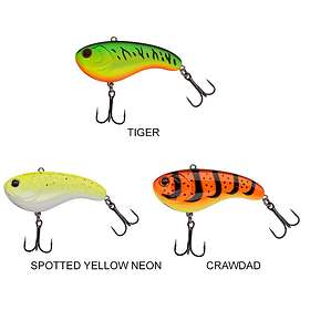 Berkley Flatt Shad XH 66mm UV Spotted Yellow Neon