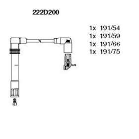 Bremi Tändkabelsats 222D200