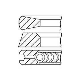 Goetze Kolvringsats ENGINE 08-105500-00