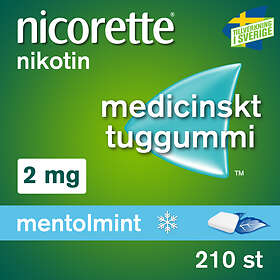 Nicorette Tuggummi Mentolmint 2mg 210st