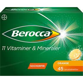 Berocca Energy Orange 45 Brusetabletter