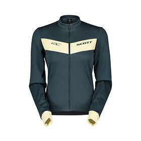 Scott Cycling Jersey Dam RC Warm l/s aruba green/pale yellow L