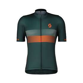 Scott Cycling Jersey RC Team 10 SS aruba green/braze orange M