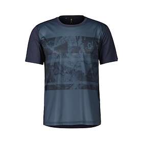Scott Cycling Jersey Trail Flow SS metal blue/dark blue XL