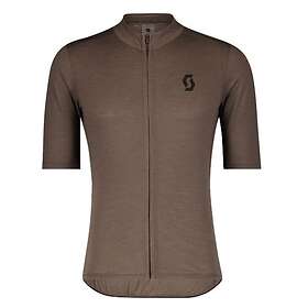 Scott Cykeltröja Gravel Merino SS shadow brown/black XL