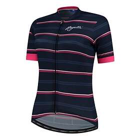 Rogelli Tröja Stripe Jersey SS Bleu/Rosa M