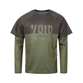 Void Maillot de cyclisme MTB Rock Ls Herr Dark Khaki L