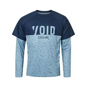 Void Pyöräilypaita MTB Rock Ls Herr Dark Blue Mörkblå S