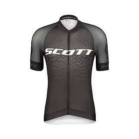 Scott Cycling Jersey Herr Rcpro SS Black/White Black/Vit L