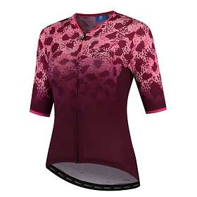 Rogelli Sykkeltrøye Animal Jersey SS Bordeaux/Pink XL