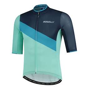 Rogelli Pyöräilypaita Kai Jersey SS Turquoise/Blue XXL